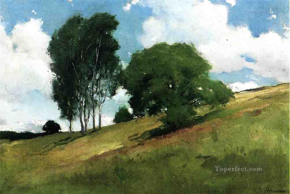 Landscape Painted at Cornish New Hampshire John White Alexander Oil Paintings